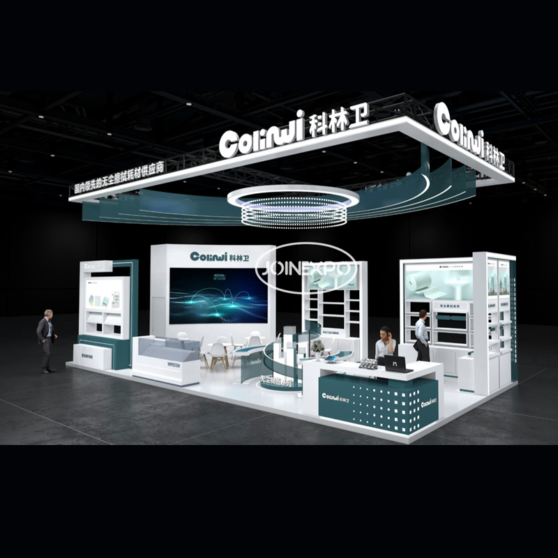 Shenzhen Exhibition Construction Design | Kelinwei Stunning Shenzhen Semiconductor Exhibition