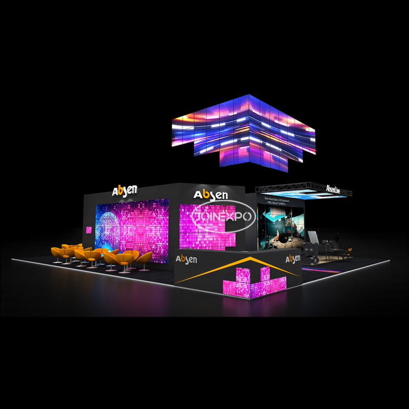LED leader Abison competes for beauty at the Orlando exhibition in the United States